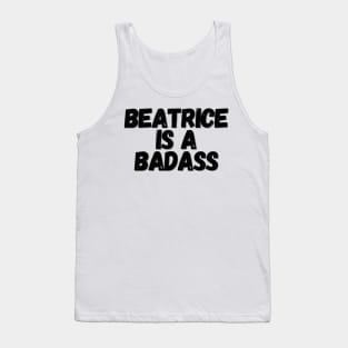 Beatrice is a Badass - warrior nun - ava silva and sister Beatrice, avatrice, netflix Tank Top